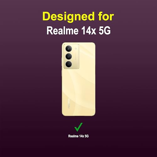 Image of Zapcase Back Case Cover for Realme 14x 5G | Compatible for Realme 14x 5G Back Cover | Liquid Silicon Magic Case with Camera Protection | Lavender