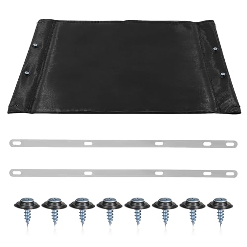 DECORNIJIA Cojín para Silla de Ruedas Extraíble de Tela Oxford, Almohadilla Ergonómica Antideslizante, Repuesto Compatible para Asientos de Sillas de Ruedas, Accesorio Cómodo y Lavable