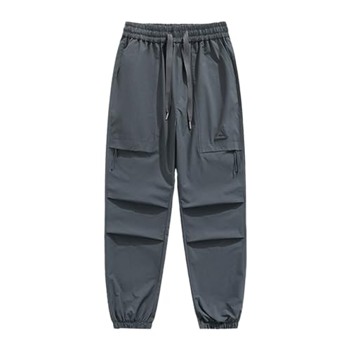 Ninja Pants Baggy Men Long Shorts Stretchy Waist Wide-Leg Trousers Harem Linen Summer Trouser Any Occasion Lounge