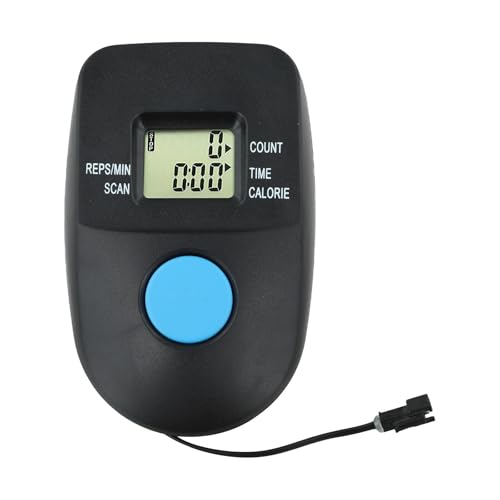 NiuLumea Monitor de máquina de remo con pantalla LCD con contador de tiempo, velocidad y calorías. Máquinas de remo