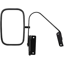 Side View Mirror Driver Side and Passenger Side Mirrors with Manual Adjustment Side Mirror Compatible with 1984-1990 for Ford Bronco II Manual Fold Non-Heated Black