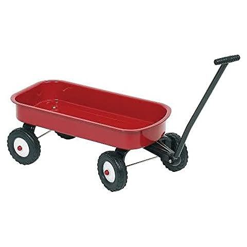 Goki 14060 Pull-Along Cart, Red Cover