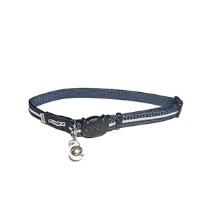 Rogz Alleycat Katzenhalsband Dunkelblau