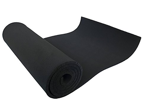 XCEL Premium Large Neoprene Sheet - 54" Wide x 12" Length x 1/8" Great Foam Sheet for Padding and DIY Projects, Neoprene Fabric, Water and Weather Resistant Padding Material, Easy to Cut, Made in USA