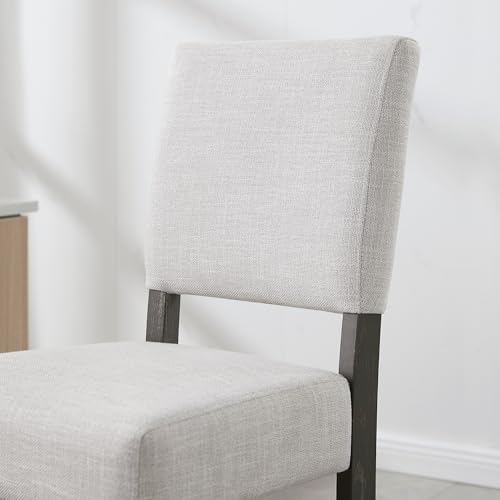 Image of Leick Home Brax Bar Stool, Heather Gray, Blackbean