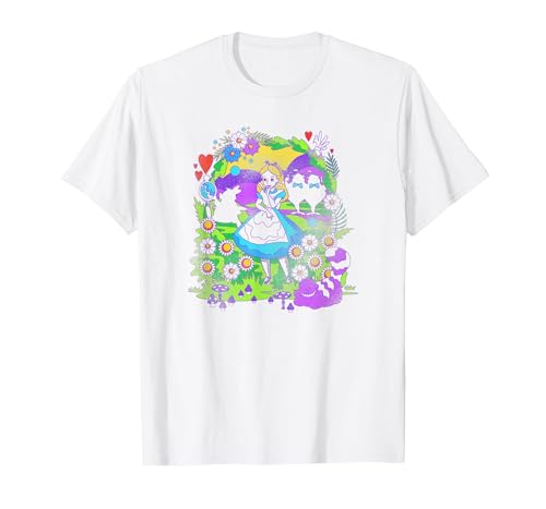T-shirt Alice in Wonderland psychédélique pour libérer votre imaginaire