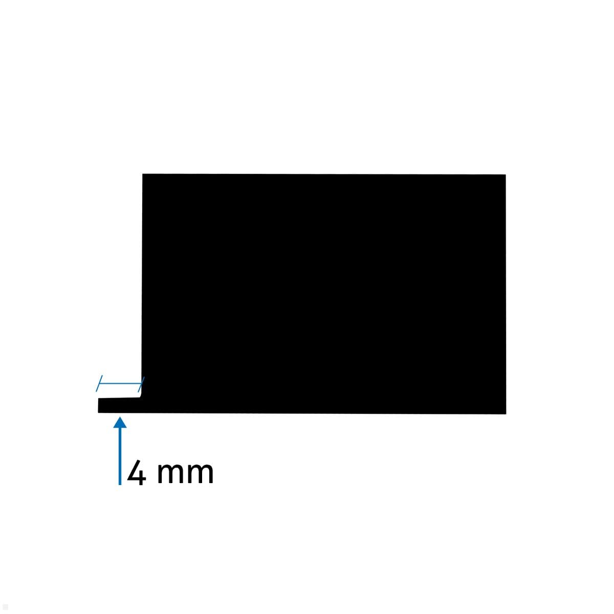TKB006 Tisch Kabeldurchlass einseitige Bürstendichtung 800mm, Kabeldose, für mehrere Kabel
