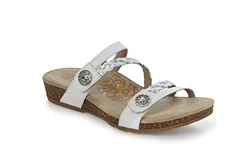 Aetrex Janey Braided Arch Support Slide