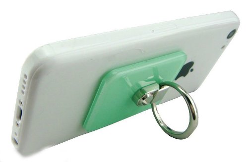 MOSTOP Anti-theft Swivel Finger Mate Strap Holder Cradle Mount Mobile Smartphone Cell Phone Accessories for iPhone 5 iPhone 5s iPad Mini iPad Air Sumsung HTC GPS PDA (Green)
