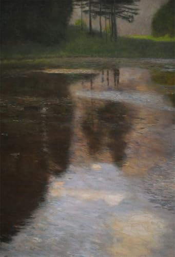 Pintura sobre lienzo de Klimt en alta definición 60x90cm ideal para salones sofisticados