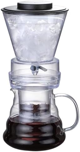 Tower Ice Coffee Maker Capacity Tea Tower,Cold Brew Drip Tower, Cold Brew Drip Tower,Cold Brew Drip Tower, Adjustable Dripper, Detachable Glass Cold Brew Maker, 500ml Large Capacity Coldbrew
