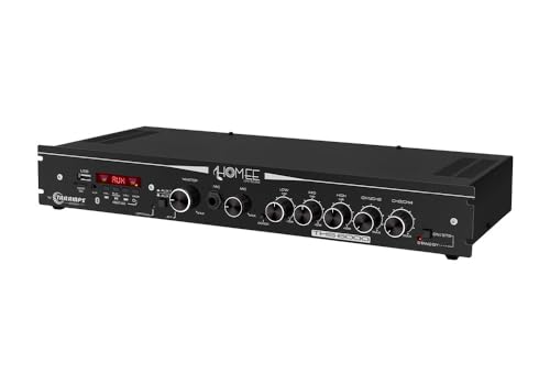 Amplificador Receiver Rádio Frequência Taramps THS 6000 Classe D Multi-Channel 400 W RMS Amplificado
