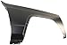 Evan Fischer Front Passenger Side Fender Compatible with 1984-1996 Jeep Cherokee, 1986-1992 Jeep Comanche and 1984-1990 Jeep Wagoneer Primed Steel With Molding Holes