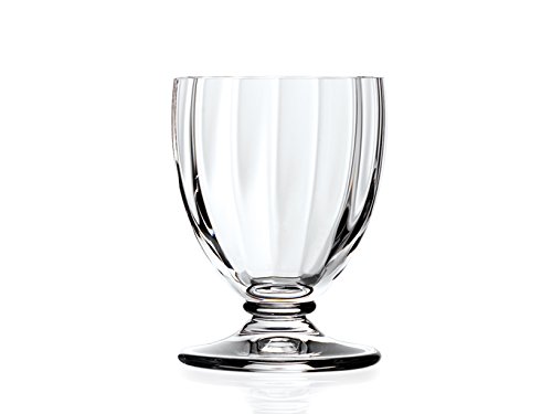 RCR Lilium Calici Acqua, Vetro, Trasparente, Confezione da 6 Pezzi, 26 cl