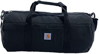 Carhartt Trade Series 2-in-1 Packable Duffel with Utility Pouch, Black, Medium (21.5-Inch)