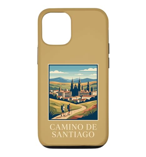 Camino de Santiago �X�y�C�� �n�C�L���O ���B���e�[�W ���s ���g�� �A�[�g���[�N �X�}�z�P�[�X iPhone 12/12 Pro �p