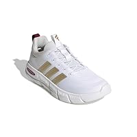 adidas Damen Cloudfoam Flex Elastic Laces Shoes, FTWR White/Cyber met./Crystal White, 36 2/3 EU – Ansicht 3