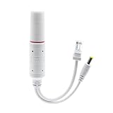 Gutol 48V auf 12V PoE Splitter-Leistungsmodul, geeignet für IP-Kameras, Access Points, VoIP-Telefone usw., Weiß.