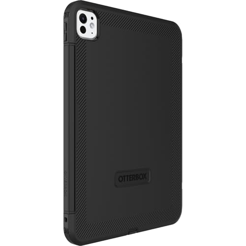 Image of OtterBox Defender Series Case for iPad Pro 11-inch (M4 and M5) - Black | Ultra-Thin, Protective Minimalist Phone Case for Samsung Galaxy, Wireless Charging Compatible, Sleek, Pocket-Friendly Design