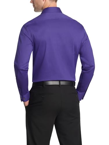 Image of Van Heusen Men's Dress Shirt Fitted Everyday Defense Stretch