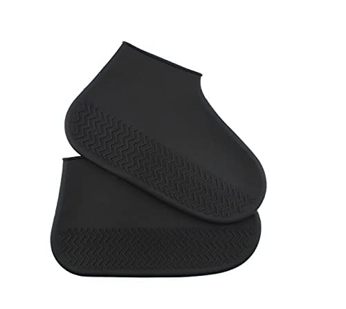 Homesoul Silicone Outdoor Non-Slip Antiskid Waterproof Shoe Covers Portable Rain Boots Rainproof Shoes Cover Men Women Teens Anti-Sand Shoe Cover 1 Pair Black M (B0C9T226H3) Amazon Price History, Amazon Price Tracker