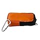 caseroxx Canvas Tasche kompatibel mit Freestyle Libre 1/2 / 3 / Insulinx / 14 Day, Tasche (Canvas Tasche in orange)