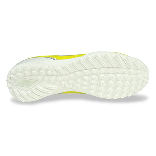 GEMS Herren Torneo X Sneaker, Gelb Fluo Weiß Grau, 41 EU