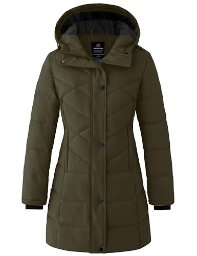 wantdo Women's Winter Jacket Puffy Coat Puffer Jackets Warm Winter Coats