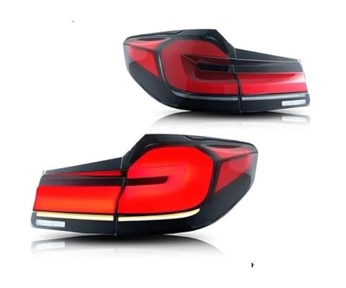 Headlamps Assembly For BMW Car Headlight Assembly 530 540 M5 F90 2017-2022 Play Flashing Steering 2PCS/SET G38 G30 Tail Lights Eadlamp Beam