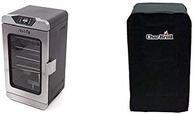 Char-Broil Deluxe Digital Electric Smoker, 725 Square Inch + Cover