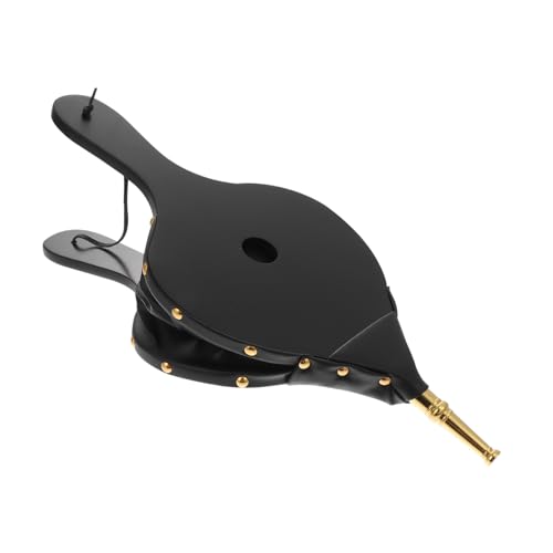 ARTIBETTER Manual Fireplace Fan Air Blower with Comfortable Grip for Outdoor BBQ and Fireplace Use Portable Hand-Operated Air Bellow Fire Blower for Smokers Grills and Barbecue