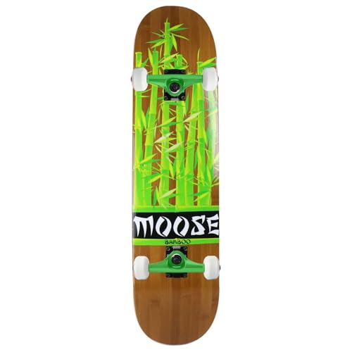 Moose Skateboard Complete Bamboo Leaves 8.25"