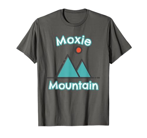 Moxie Mountain Maine 山 登山 ハイキング キャンプ場 Tシャツ