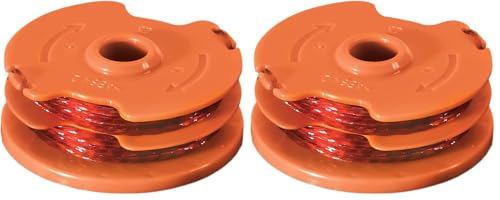 WORX - Bobine de Fil de Coupe de 2x5 m - WA0007 (pour Coupe-Bordures WORX WG173E / WG183E / WG118E / WG119E) (Lot de 2)