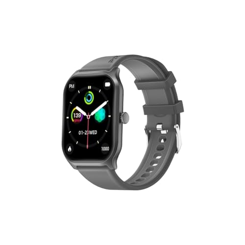 Image of Promate Xwatch-B2 Smartwatch with 2.01 inch Ultra Large Display,BT Calling,15 Days Battery Life,123+ Sports Mode,IP67 Water Proof,Smart Notification,Real-Time HR Monitor,200+ Watch Faces (Graphite)
