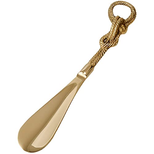 JXING Chausse-Pied, Chausse-Pied en Laiton, Petit Chausse-Pied Portable, Chausse-Pied pour Enfants, Chausse-Pied pour Personnes Handicapées, Chausse-Pieds pour Personnes Âgées Cover