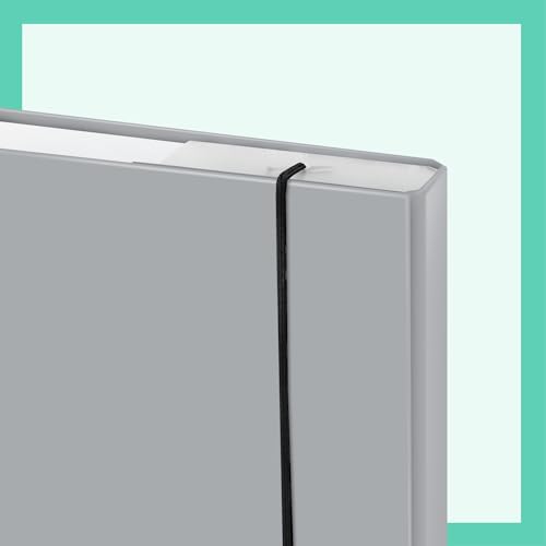 Baagl Notebook Box for School Bags, A4 Folder for Children with Elastic Band and Inner Flaps, Collection Folder - Image 4
