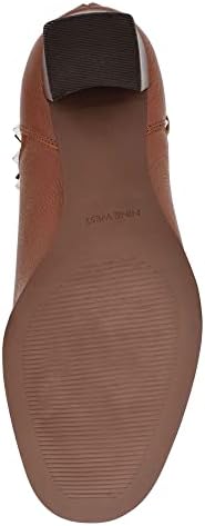 Nine West Women's Donda Ankle Boot, Medium Brown Leather, 6 | Image 5