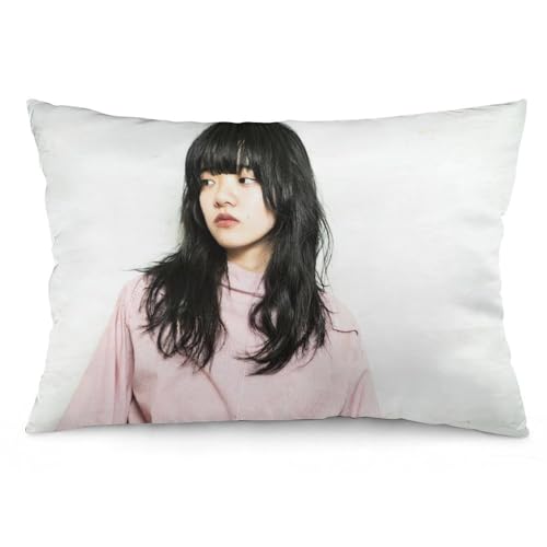 あいみょん 2 枕カバー ロング枕カバー 両面印刷 柔らかく生地 横寝用抱き枕 向き寝 室内装飾 20"x30"