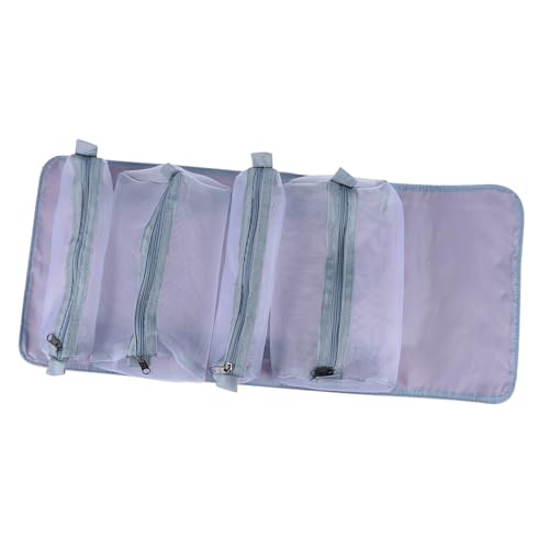 NIYANGLE 1 Pieza Bolsa de Maquillaje Portátil Mujeres Estuche Cosmético de Viaje Desmontable Organizar Cosméticos y Artículos de Vacaciones