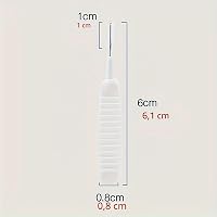 10 ultradünne Reinigungsbürsten, 10 Stück, multifunktionales Werkzeug-Set für Ladeanschlüsse, Handys, Lautsprecher und Duschköpfe zur Entfernung von Schmutz, 10 Stück – Ansicht 2