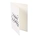 BEST PAPER GREETINGS Happy Holidays Cards Bulk - Blank Holiday Greeting Cards - 48 Pack, 4 x 6 in White Cardstock & Kraft Envelopes - 6 Mini Assorted Gold Foil Snowflake Designs