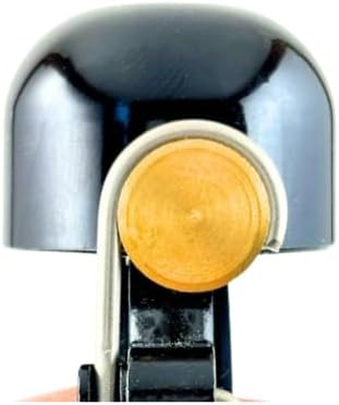 3.0 – Wearable Running Bell for Runners, Cyclists & EUV Riders – Loud Nickel Silver Bell with Brass Hammer on Stainless Steel Body – Adjustable Silicone Fit – Lightweight image 3