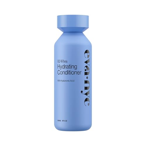 Image of Eva NYC Hyaluronic Acid Hydrating Conditioner - Adds Moisture, Softness and Shine - Deep Conditioner for Dry Hair - 48 Hour Hydration - Restore Moisture for All Hair Types - Jasmine Scent - 10 fl oz