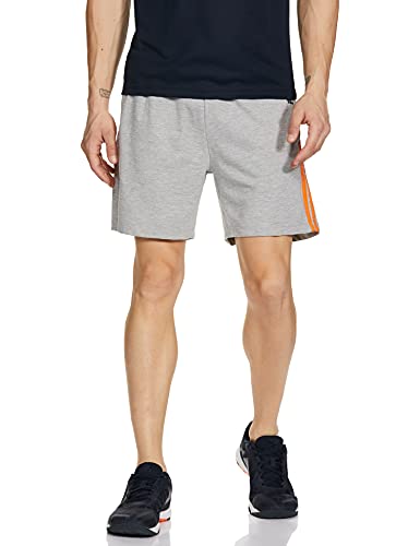 Fusefit Men’S Hybrid Shorts (Ffa-Mb024-01-M_Grey Mel_M)