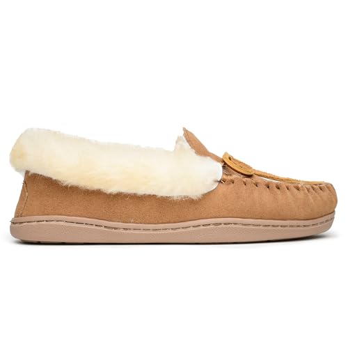 Minnetonka Women's Alpine Sheepskin Moccasin Slippers2