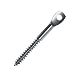 Bon 15-385 3-Inch Zinc Plated Eyelag Screws, 100-Pack