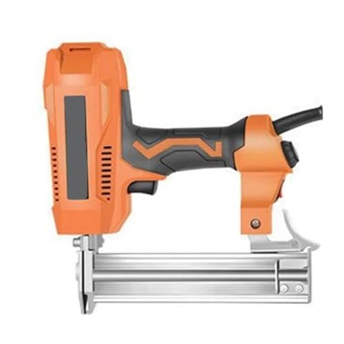 Grapadora neumática, Grapadora neumática para tapi Pistola de clavos eléctrica 2 en 1 de 220 V, clavadora de construcción, adecuada for decoración de interiores, renovación de habitaciones, herramient