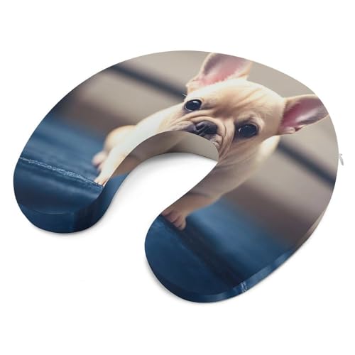 Almohada espuma viscoelástica 30 cm x 25 cm U-shaped miniatura 6