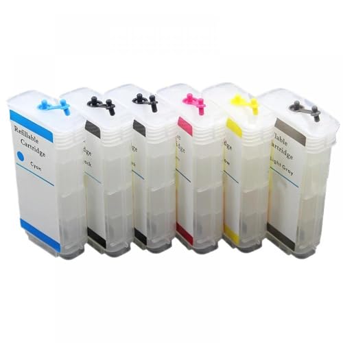Cartouche d'encre rechargeable 130ml compatible 72 : finissez vos plans sans panne